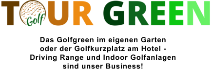 Golfgreen bauen